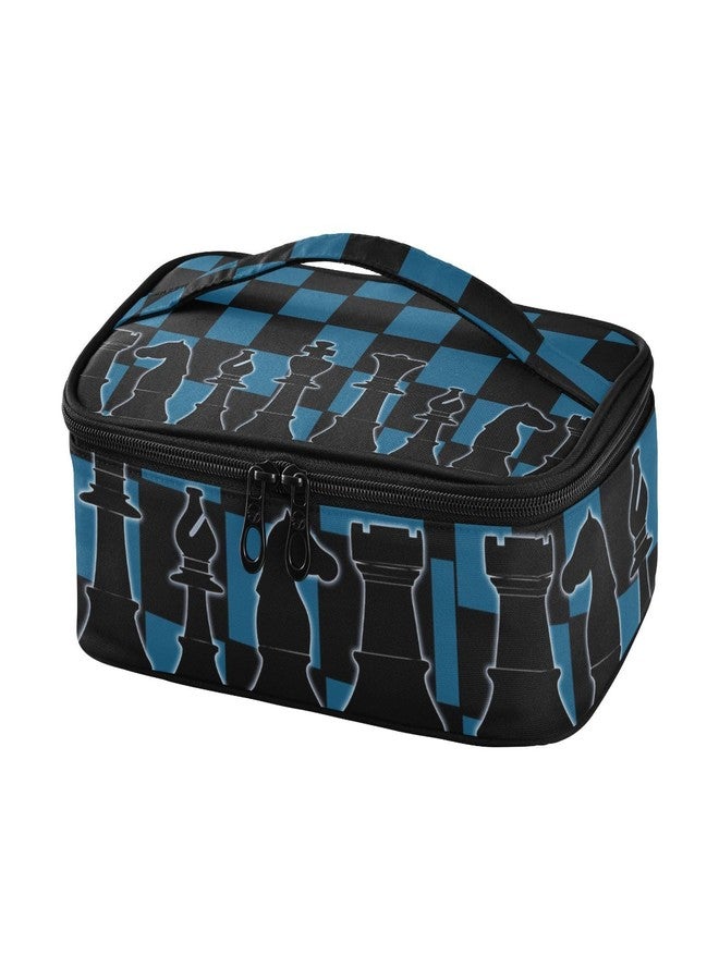 Krafig Chess Sets Lunch Box Bag for Women Kids Girls Boys, Reusable Insulated Cooler Lunch Meal Food Container Tote for Work, School, Travel, Picnic - Image 1